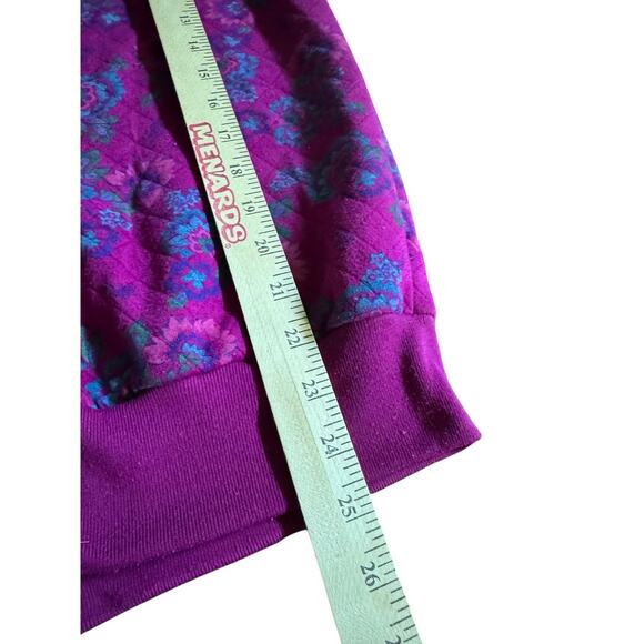 Vtg Gitano XL Women’s Small Quilted Cardigan Sweater Missing Button Stain READ - Picture 5 of 8